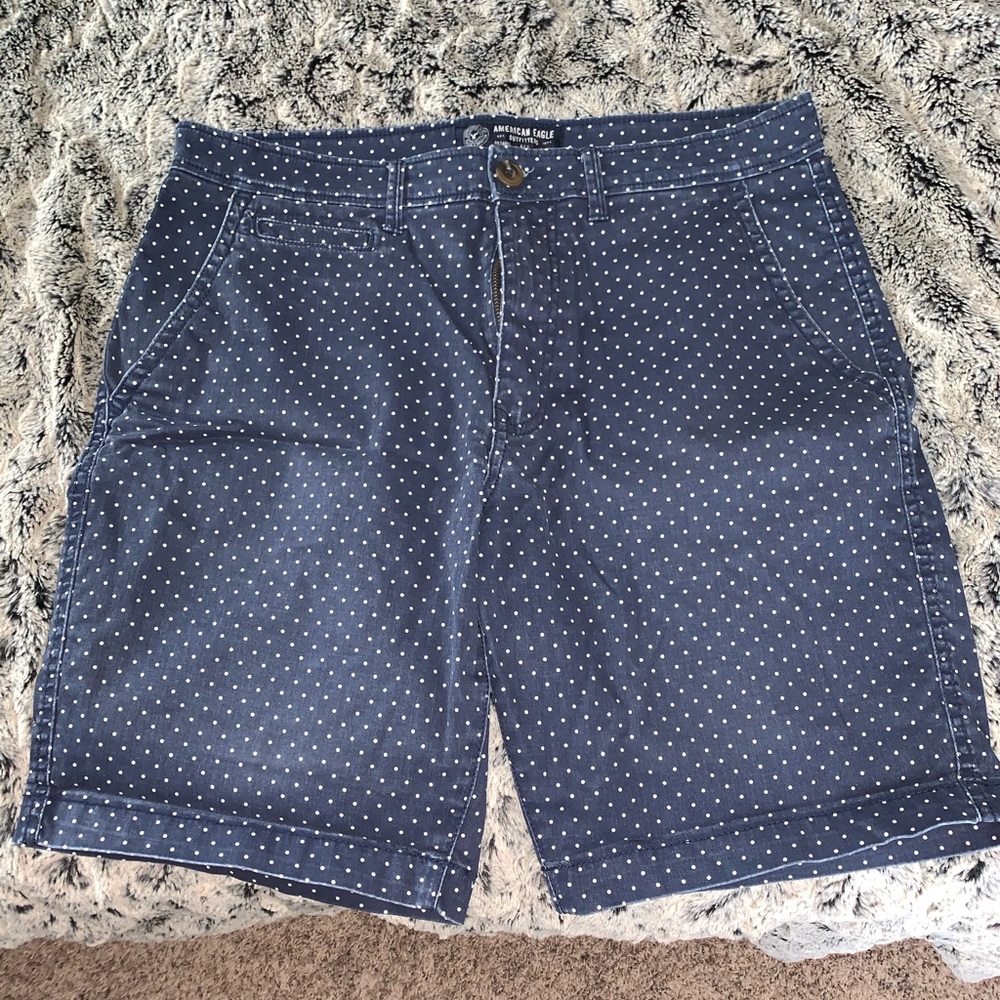 Men’s American Eagle Navy Blue Khaki Shorts